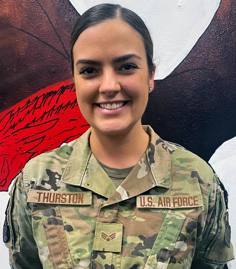Senior Airman Clara J. Thurston Senior Airman Clara J. Thurston